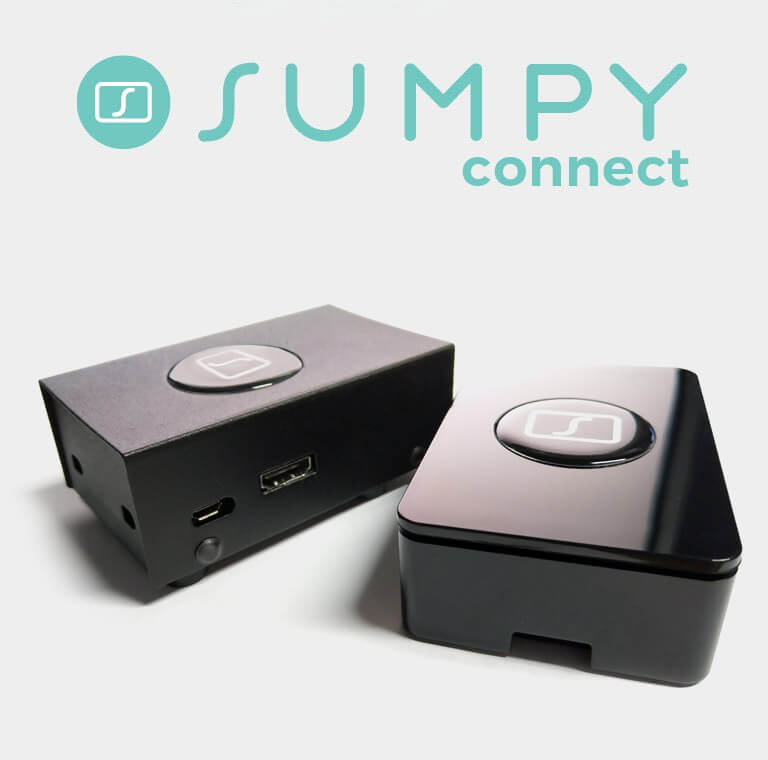 Sumpy Connect urządzenie do wyśietlania informacji na telewizorach, monitorach, ekranach LED